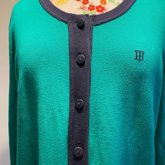 Tommy Hilfiger Button Down Signature Cardi… - Picture 5 of 6